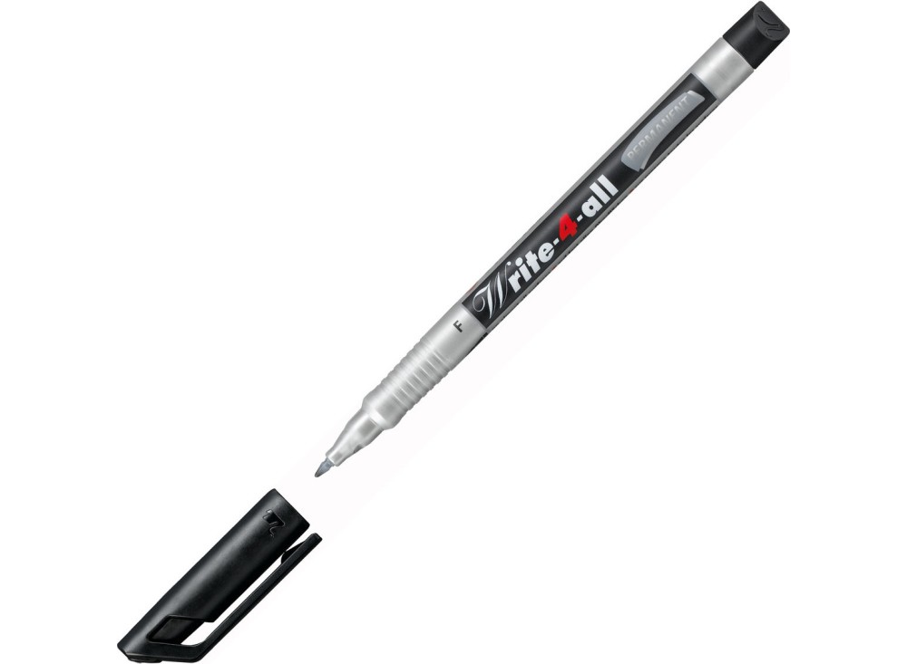 Pennarello Write 4 all, Indelebile, Punta Media, Vari Colori