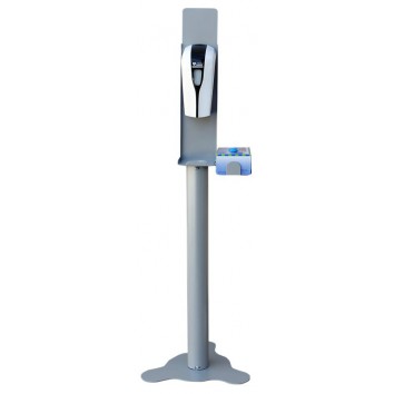 Piantana con dispenser automatico