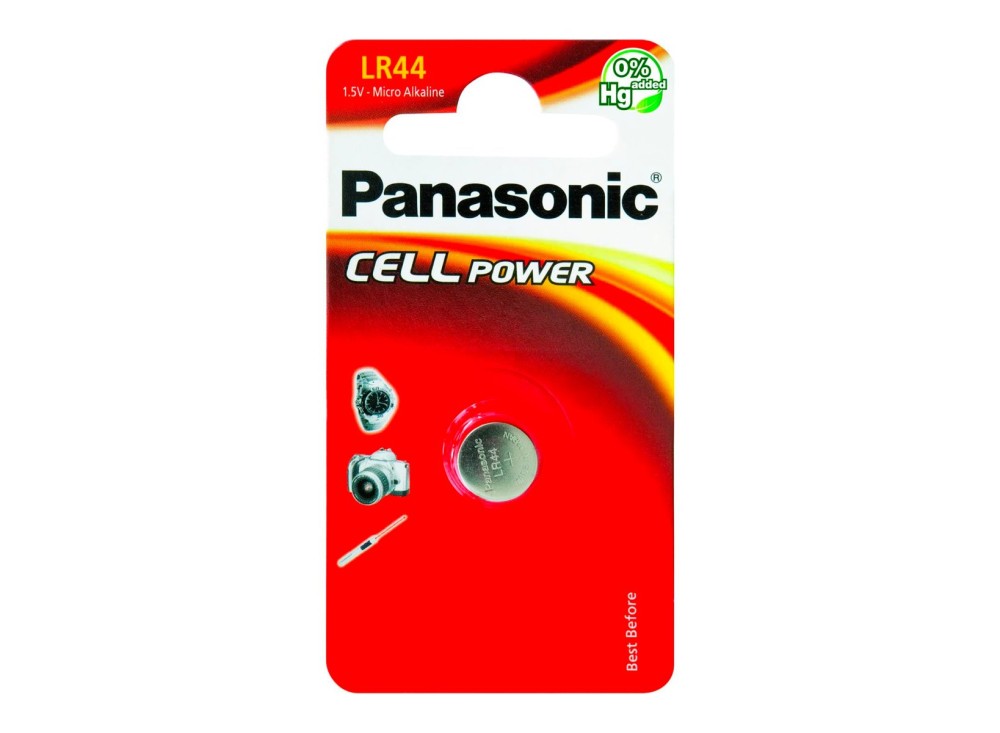 Pila Alcalina da 1,5V, Modello LR44