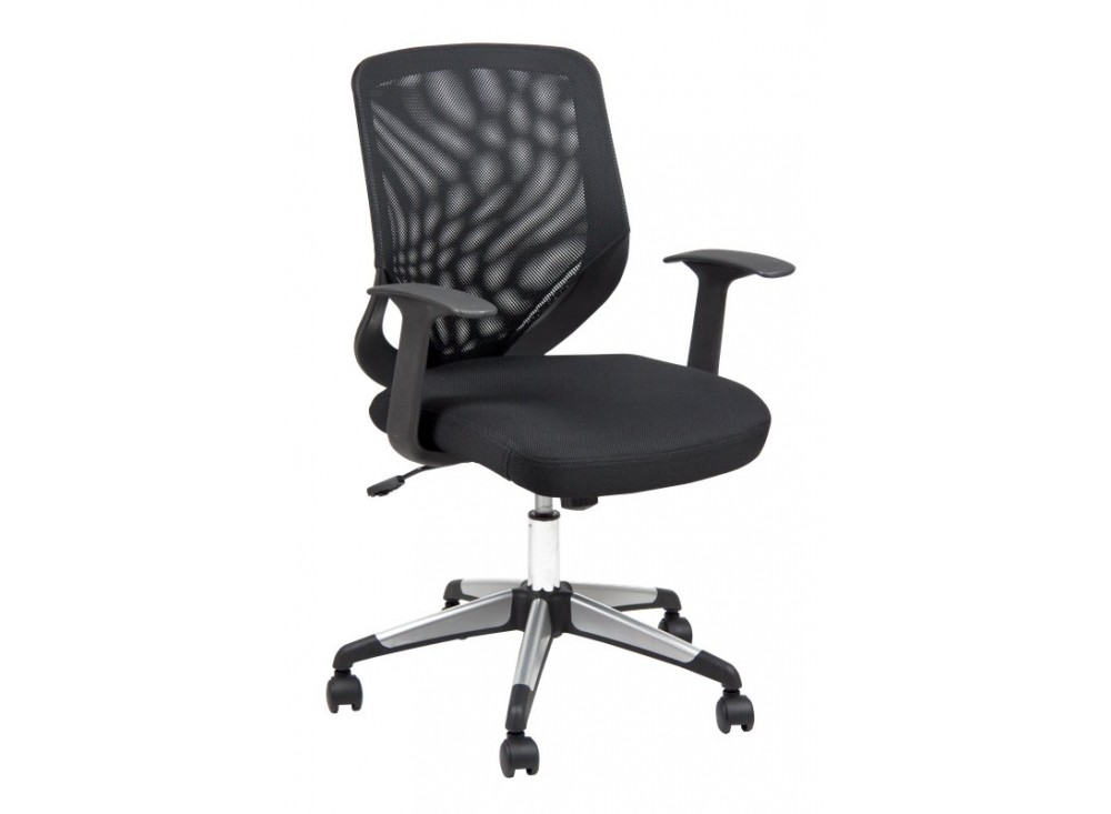 Poltrona direzionale Venus con schienale in rete