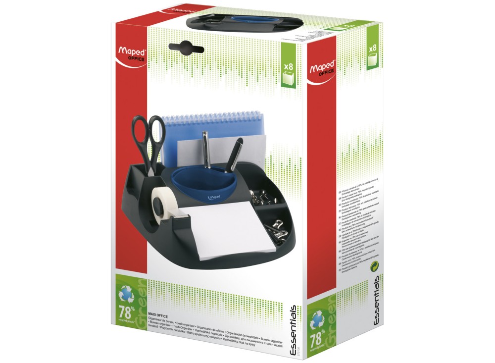 Porta Accessori da Scrivania, Essentials Green.