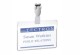 Portanome a tasca aperta con clip 60x90 mm Durable
