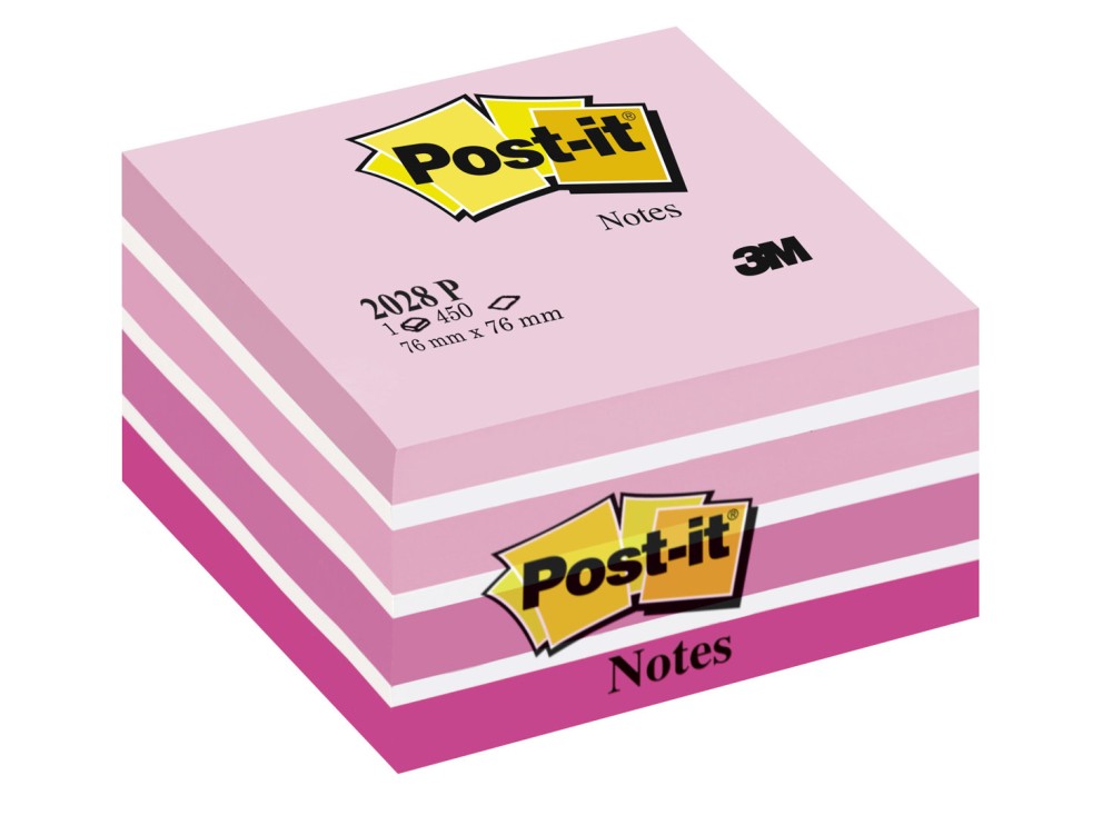 Post-it® Cubi, Blocco da 450 Foglietti, 76 x 76 mm