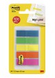 Post-it® Index Mini Full Color, 5 Blocchi, Colori Fluo