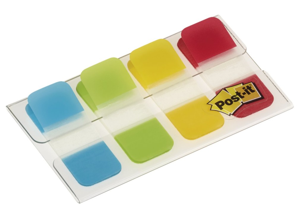 Post-it® Index Strong Mini, 4x10 Blocchi, Vari Colori