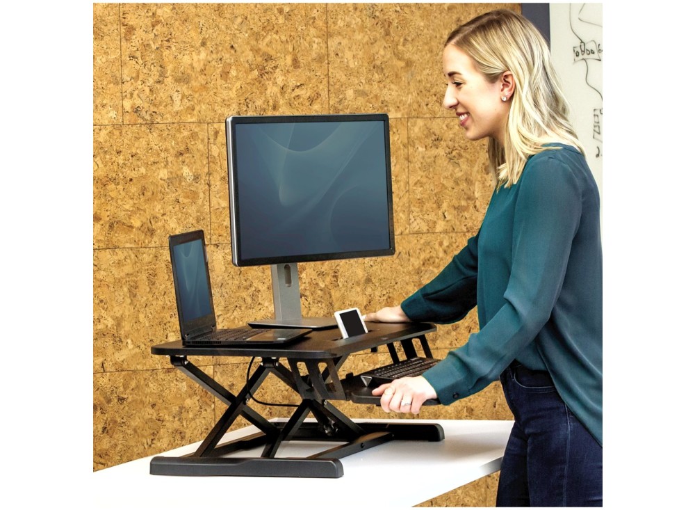 Postazione di Lavoro Sit-Stand Corsivo