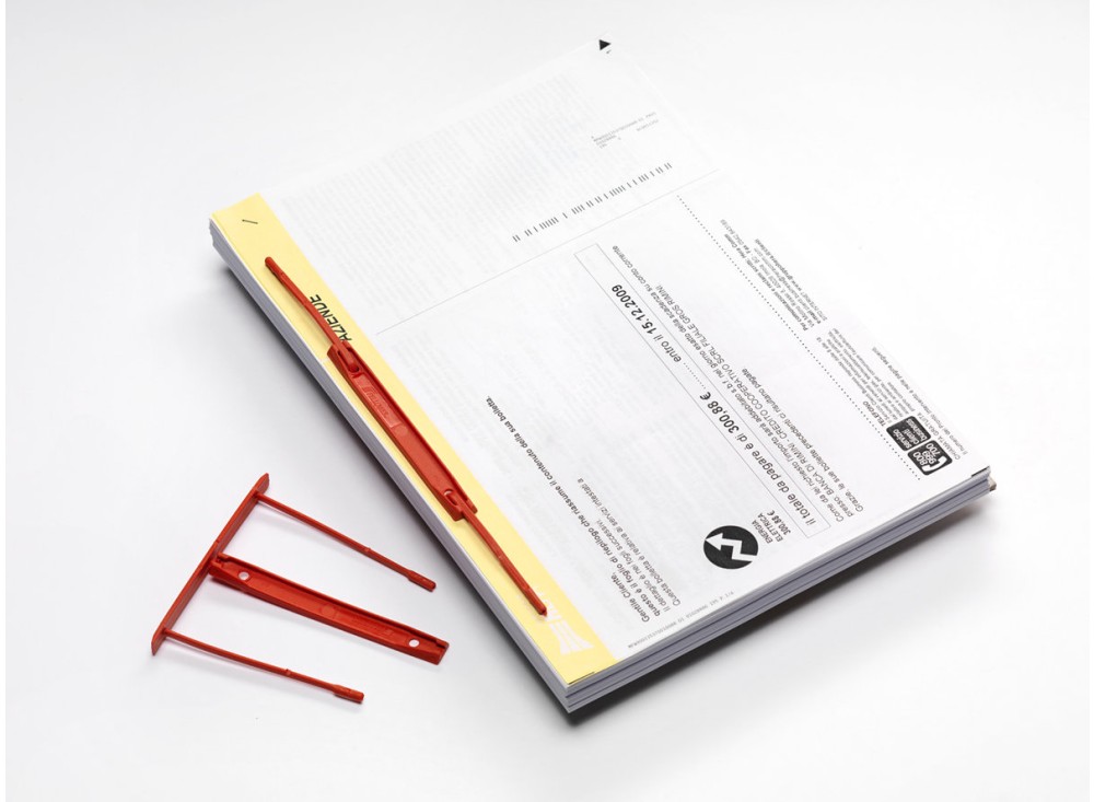 Pressino per Rilegatura, in Plastica, 20 Pezzi 013893 0340501