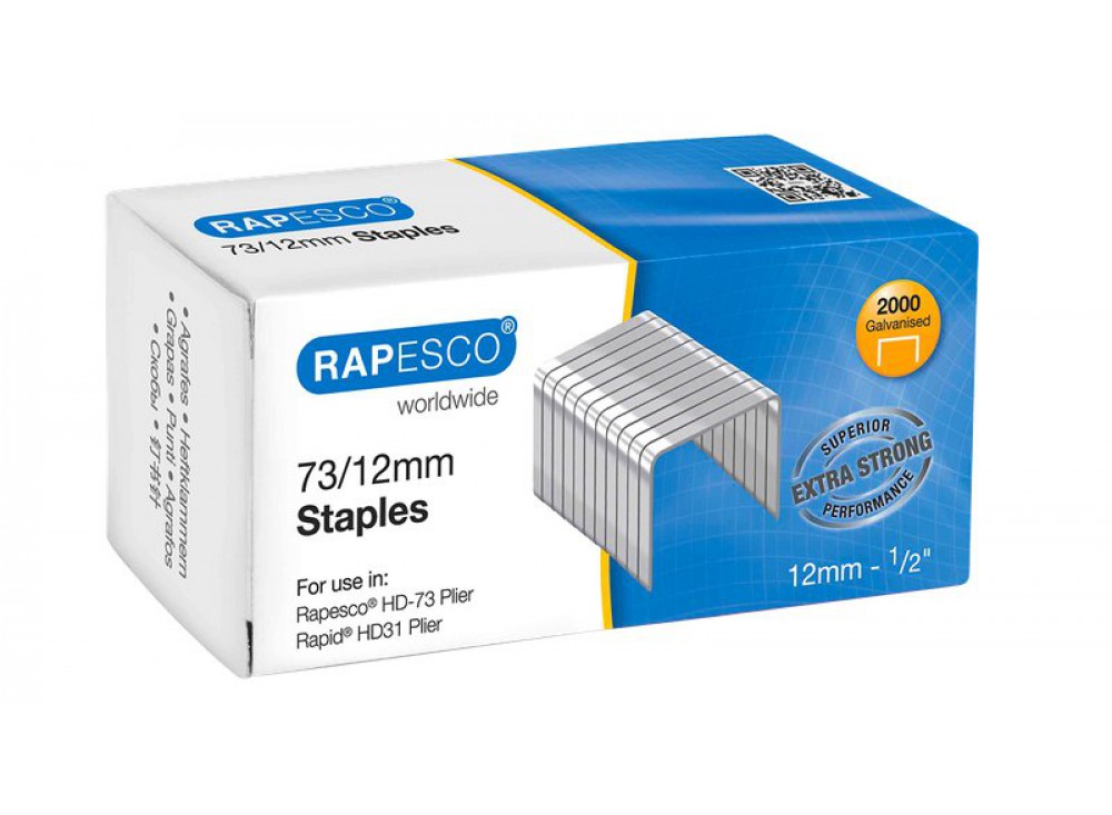 Punti metallici Rapesco serie 73 Extra Strong