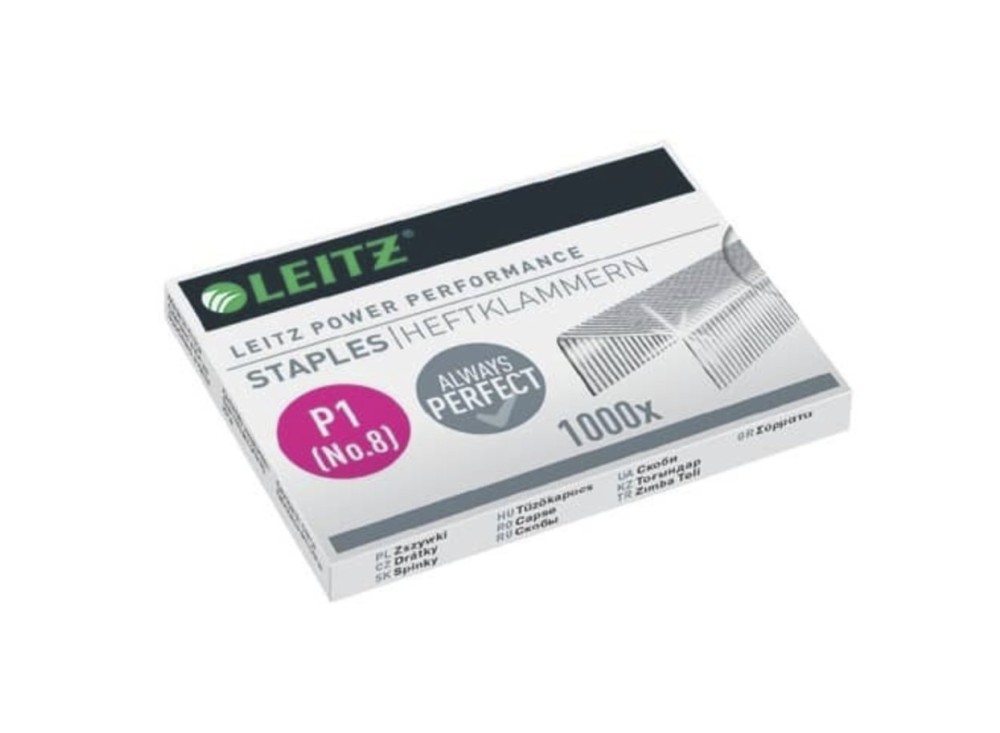 Punti per Cucitrice, Numero 8, 6/4, Confezione da 1.000 Pezzi 0210103