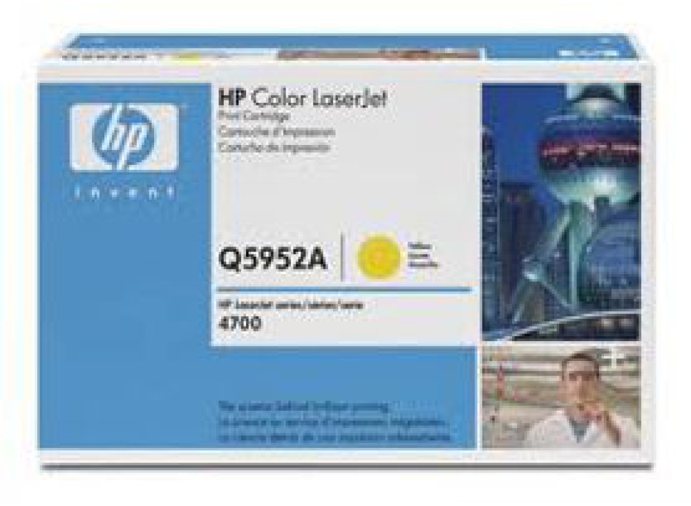 Q5952AC cart.orig. HP "643A" color laserJet 4700 giallo 10 K