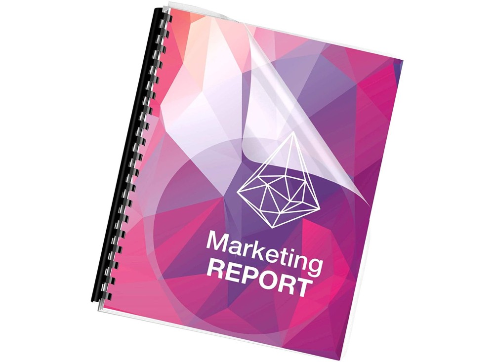 Quadranti Trasparenti, Copertina in PVC, 100 Pezzi