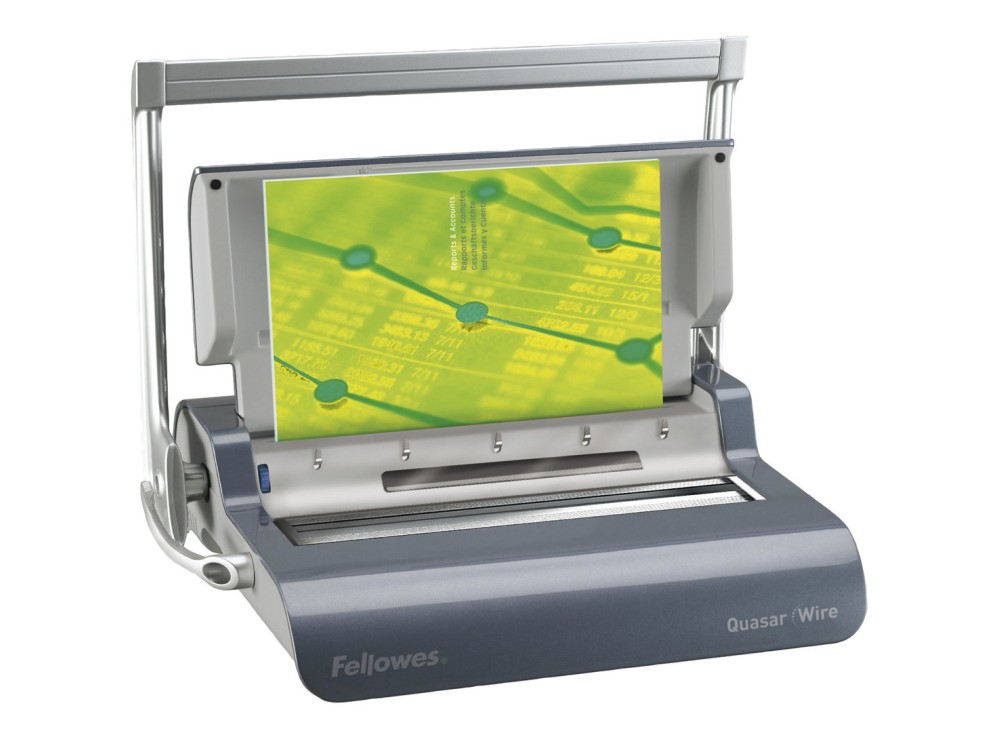 Rilegatrice Quasar Wire, Manuale a Dorsi Metallici