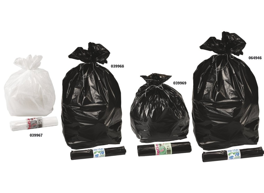 Sacchi per Pattumiera, in Diverse Capacità