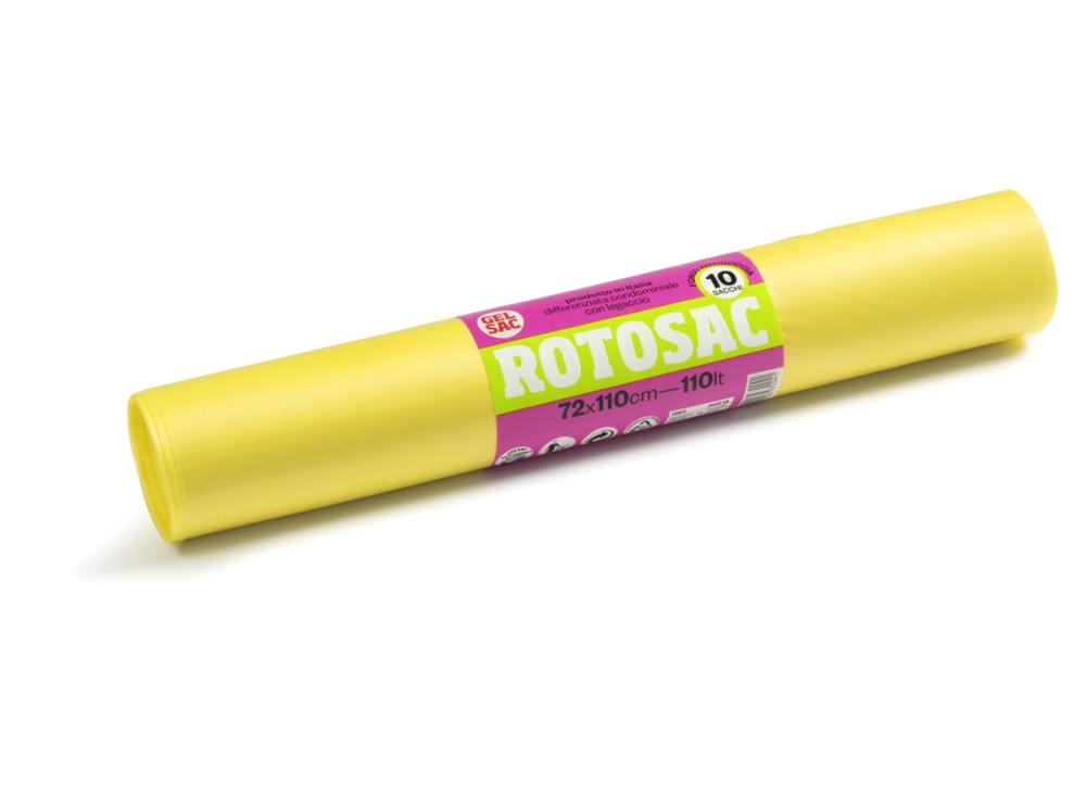 Sacchi per Pattumiere Condominiali, Trasparenti, in Etilextra, Con Robuste Saldature Laterali