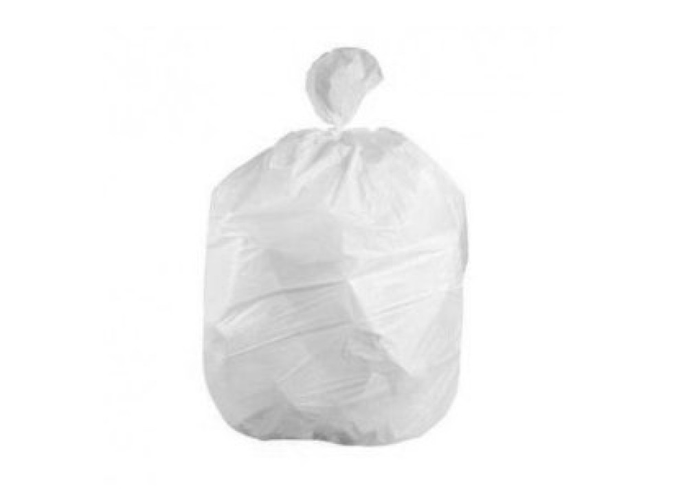 Sacchi Spazzatura Bianchi 27L 50x60cm