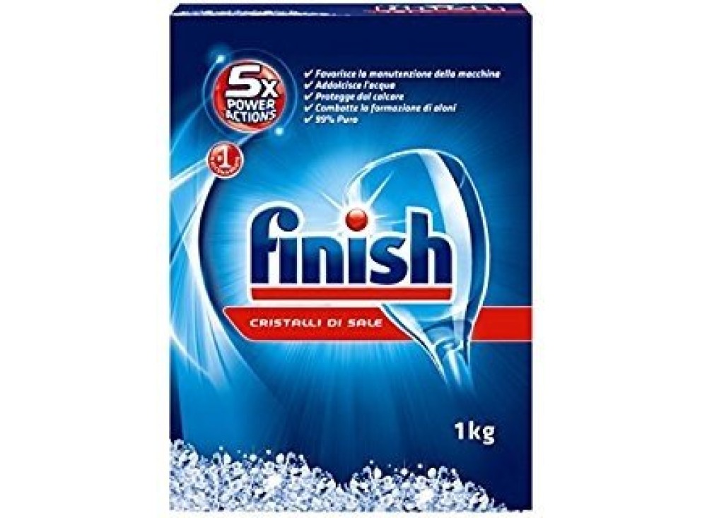 Sale per Lavastoviglie Finish, Confezione da Kg1