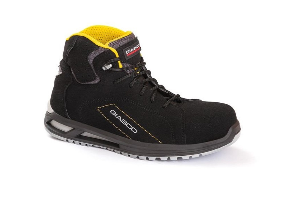 Scarpa Alta da Lavoro Borneo S3 SRC ESD Anti Torsion Roof Grip
