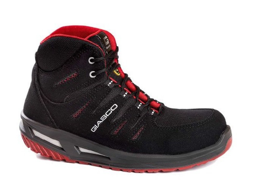 Scarpa Alta da Lavoro Tiger S3 SRC ESD Anti Torsion Roof Grip