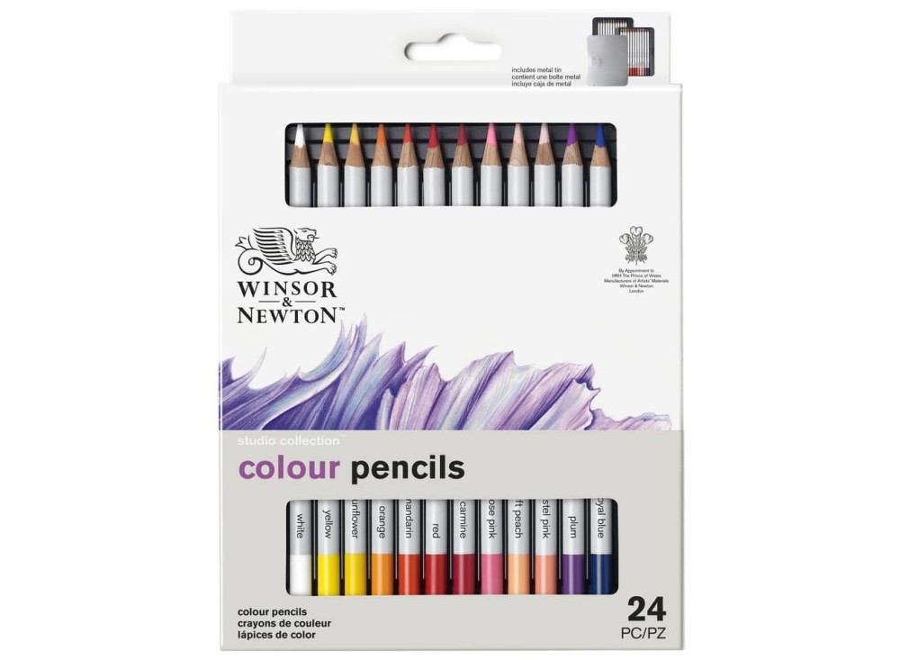 SCATOLA 24 MATITE WINSOR&NEWTON COLOR.ASSO.