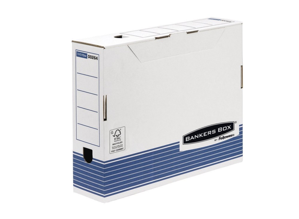 Scatola Archivio Bankers Box, Varie Dimensioni, 10 Pezzi