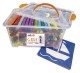 School Pack da 96 Pennarelli Jumbo e 6 Stencils