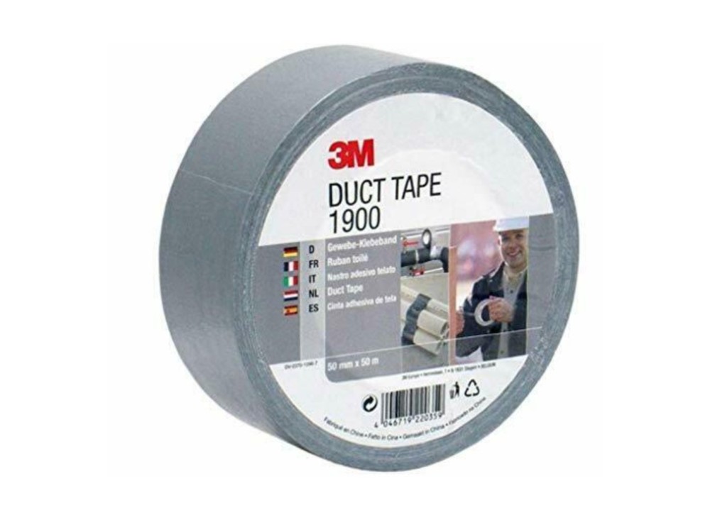 Scotch® Duct Tape, Nastro Adesivo Telato, 50 m x 50 mm