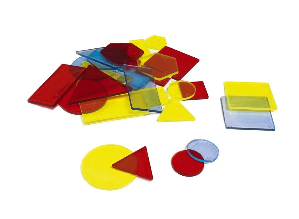 Set Figure Geometriche Trasparenti