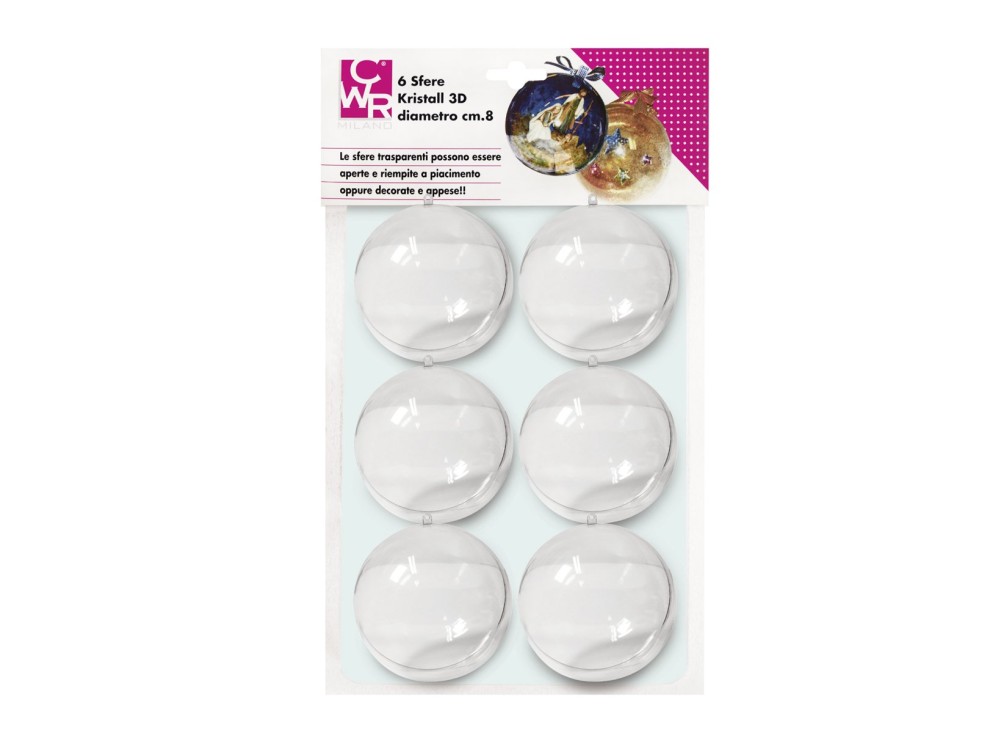 Sfere Kristal Kit 6 Pezzi