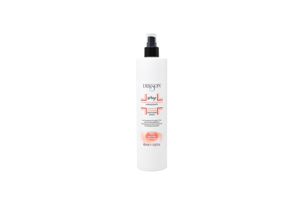 Spray Igienizzante per Mani e Superfici, Alcool 75%