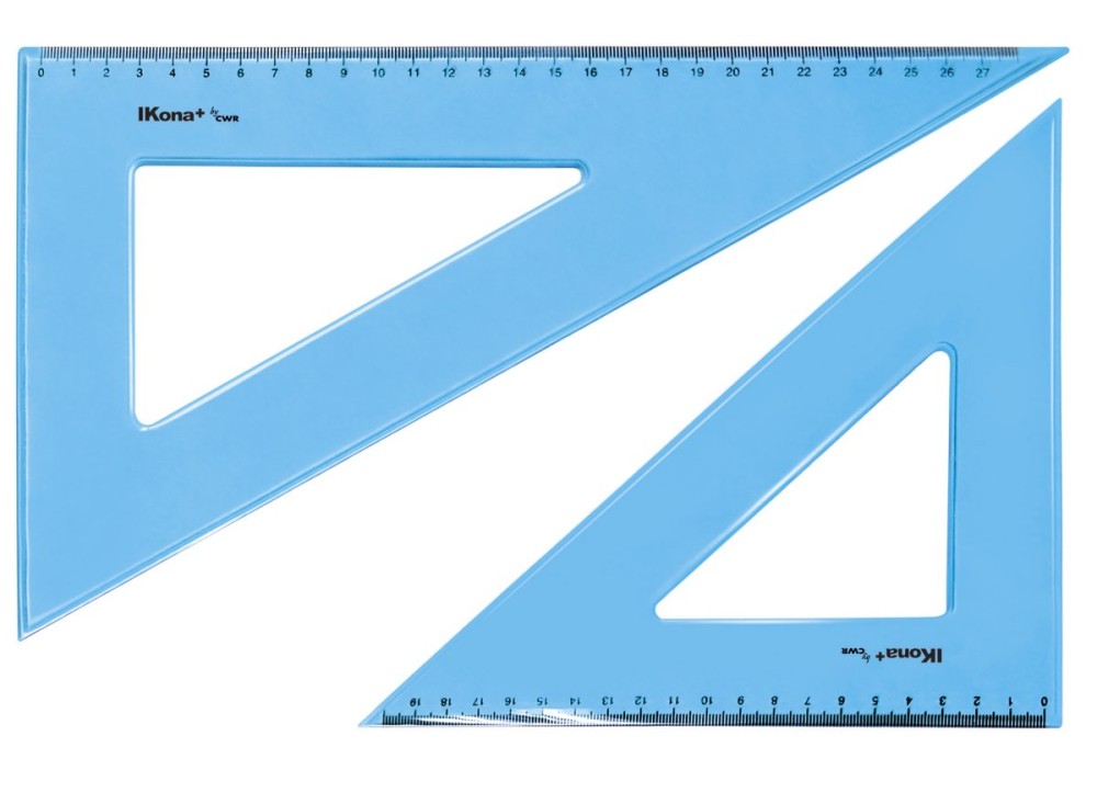 Squadra da Disegno Tecnico, Modello 45°