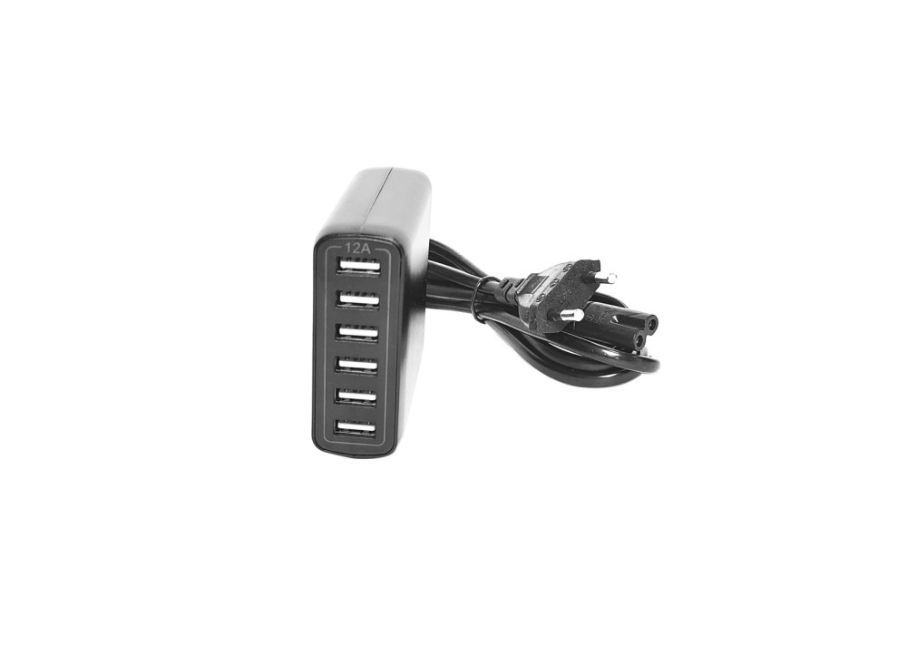 Stazione di Ricarica Usb 6 Posti per Lampada Paralume Led  60W Bottiglia