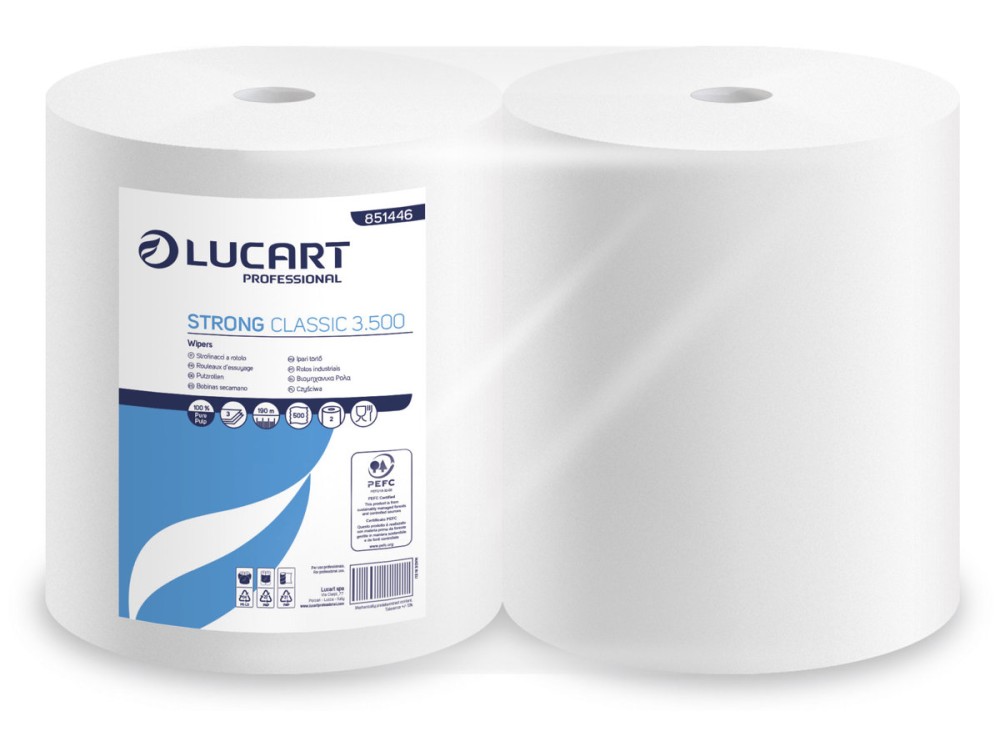 Strofinaccio Multiuso, 100% Pura Cellulosa, 3 Veli