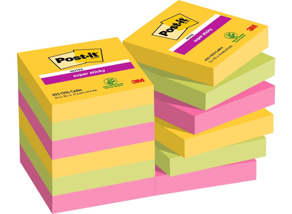 Super Sticky Carnival, Super Adesivi, Varie Dimensioni