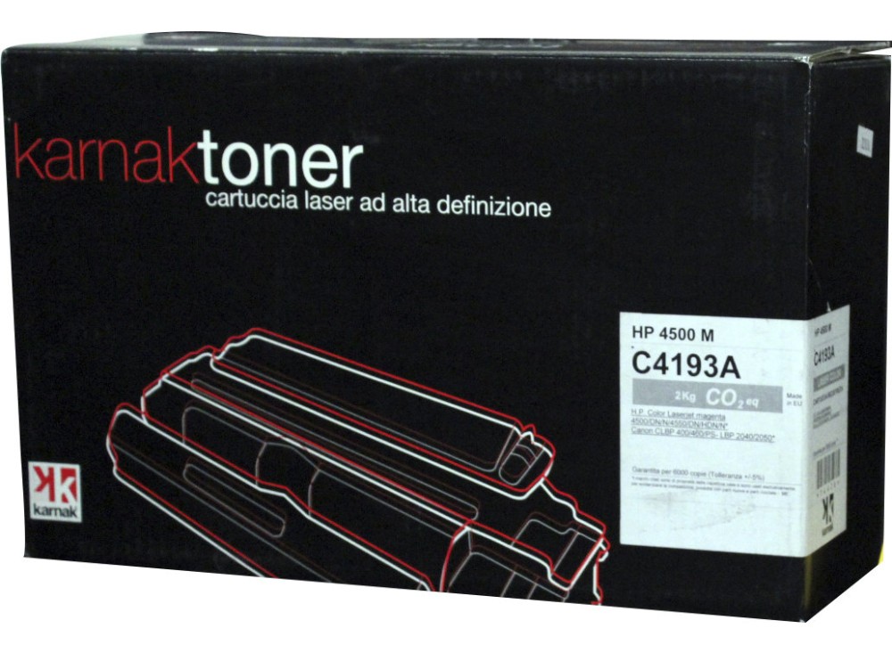 T. KARNAK X H.P. LASERJET 4500 MAGENTA 6K