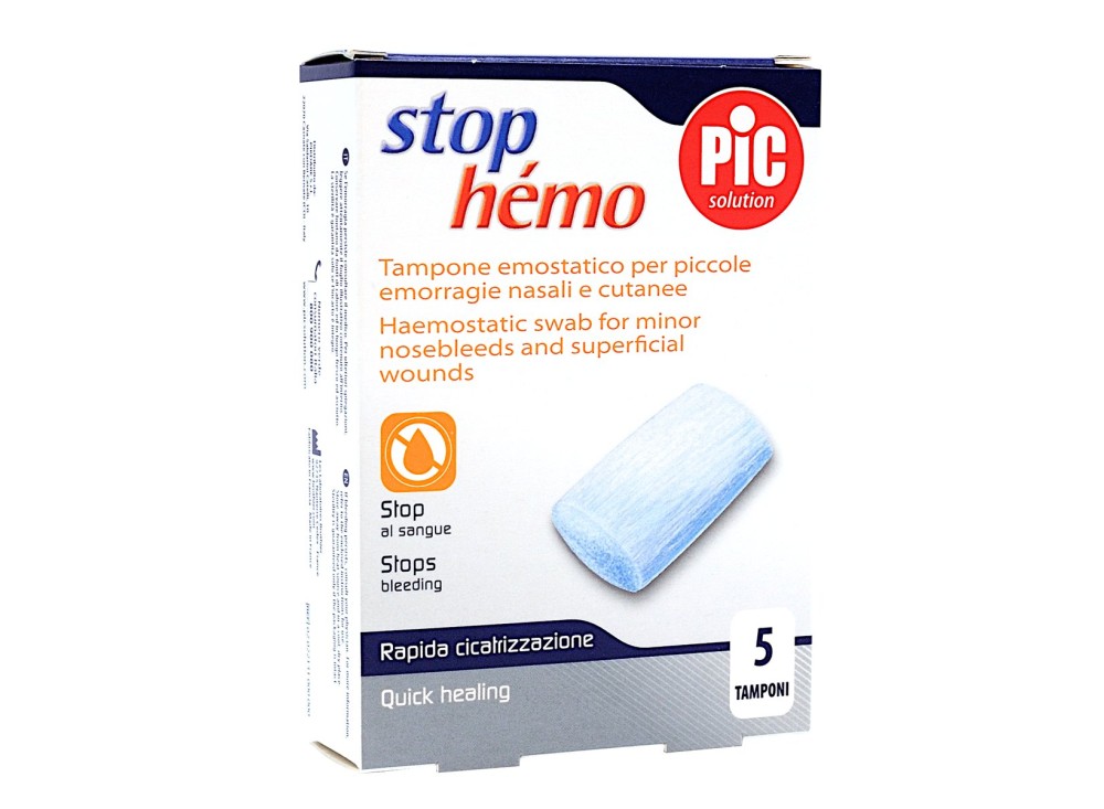 Tamponi Emostatici Sterili, Confezione 5 Tamponi