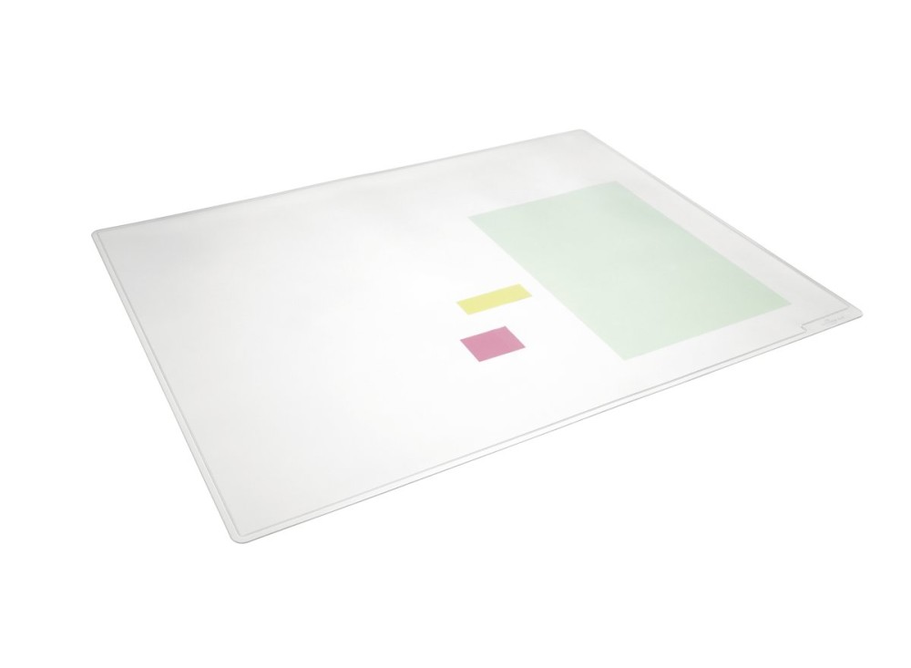 Tappetino Sottomano Duraglas Trasparente Antiriflesso Antiscivolo Formato cm 65x50