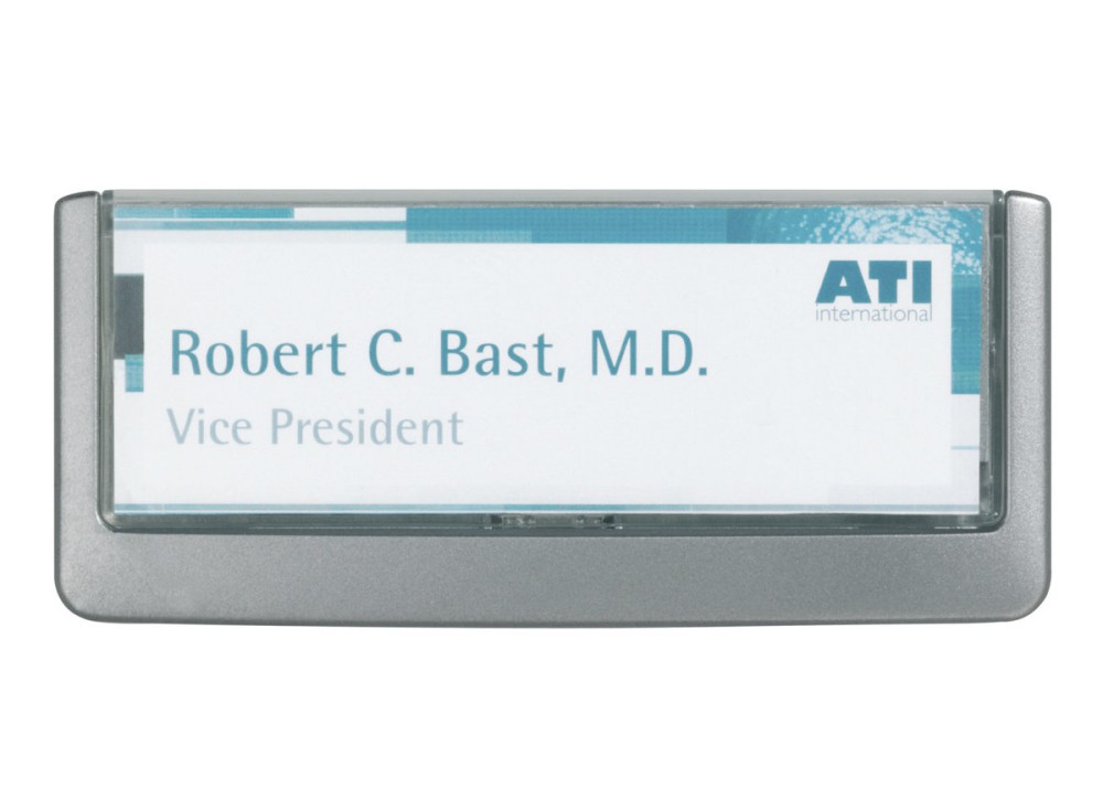 Targhetta Durable Click Sign, per Porte / Pareti, Vari Formati