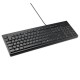 Tastiera con cavo USB layout italiano Kensington KB100 EQ