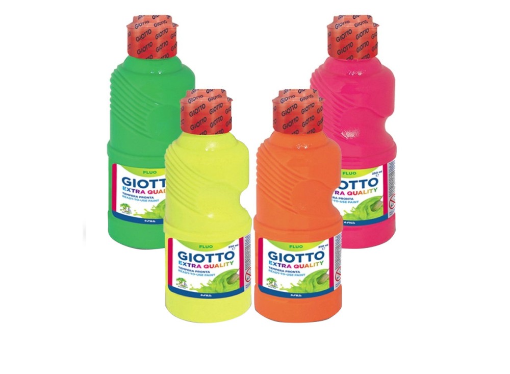 Tempere Colori Fluo e Perlati