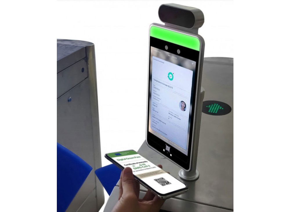 Termoscanner con Display MaskCam