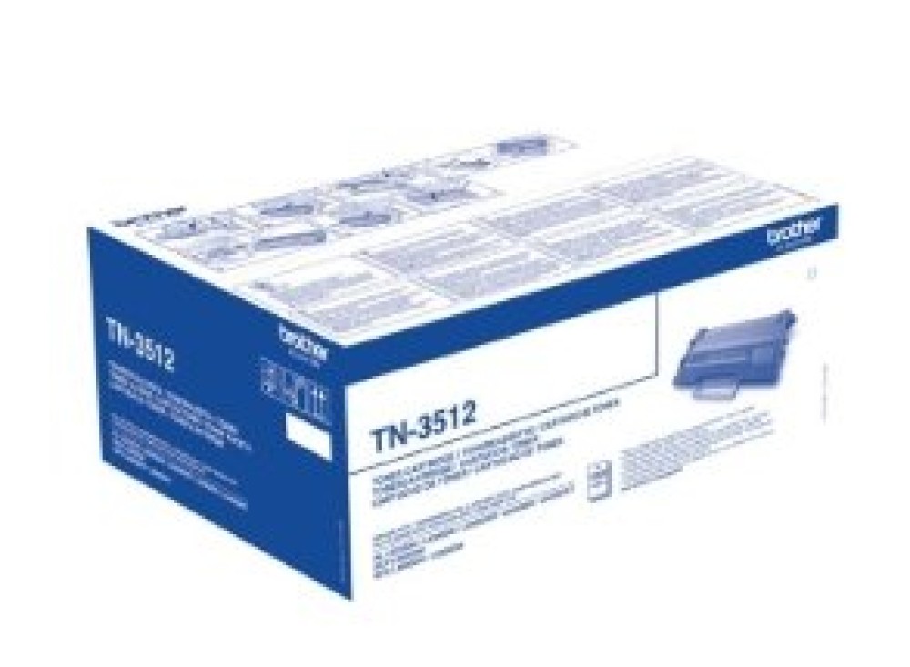 Toner Originale Brother TN-3512 Nero Altissima Capacità 12K