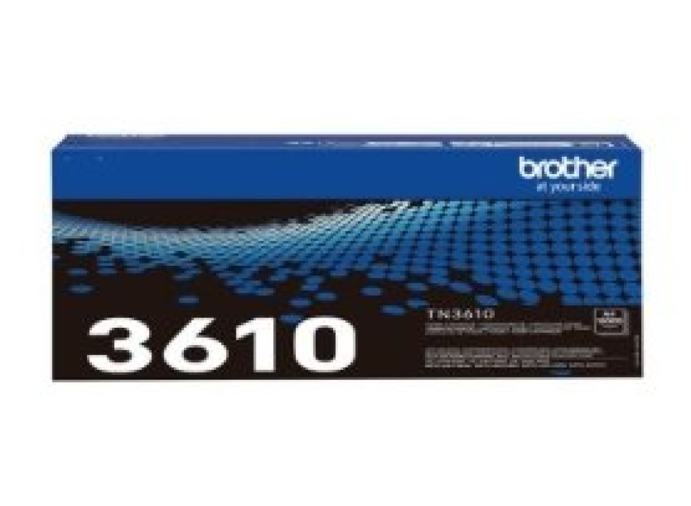 Toner Originale Brother TN-3610 Nero Alta Capacità 18K