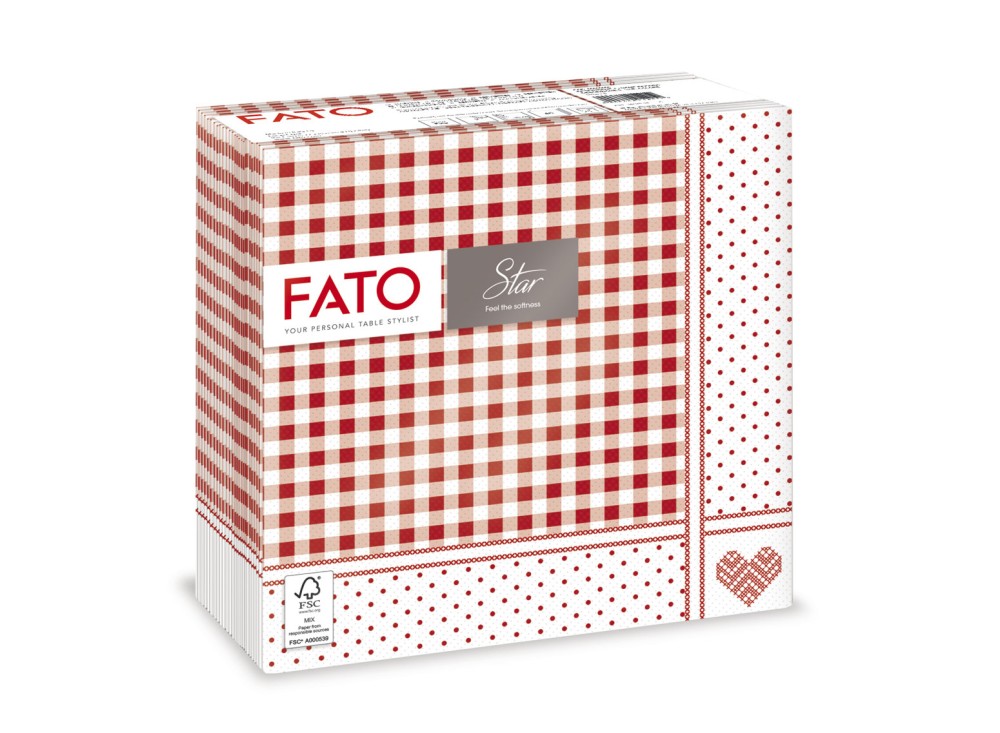 Tovaglioli Monouso con Decorazione Shabby, 40 Pezzi