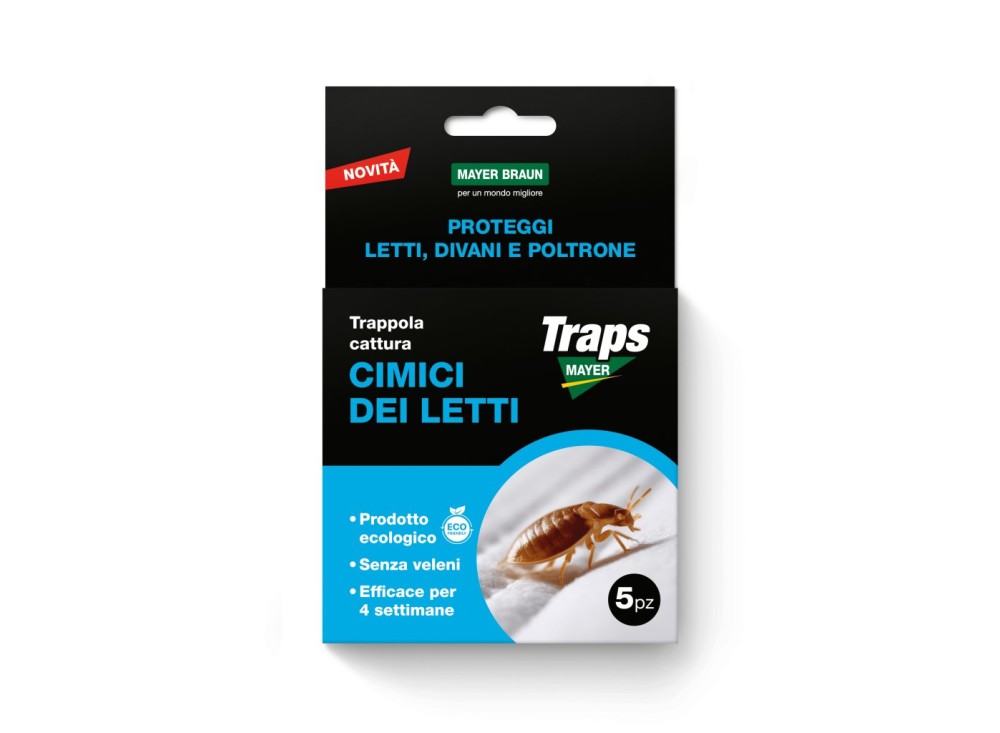 Trappola collante cimici dei letti Traps Mayer