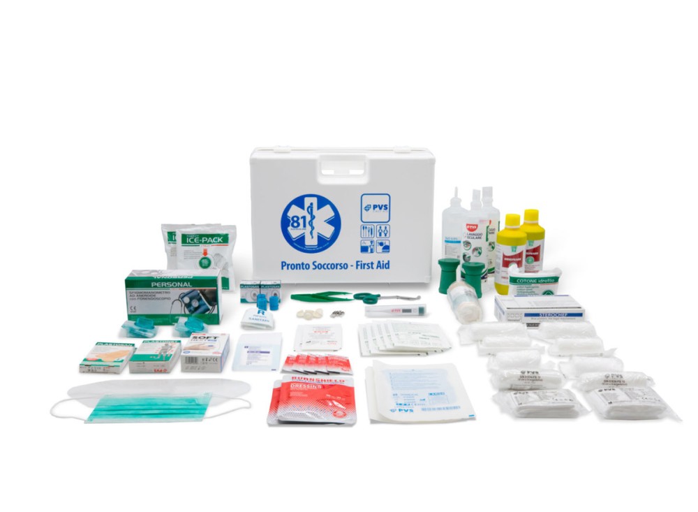 Valigetta Pronto Soccorso Allegato 1 con Maggiorazione HACCP D.M.388