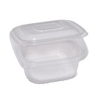 Vaschette con Coperchio Incernierato, Disponibile in Diverse Capacità