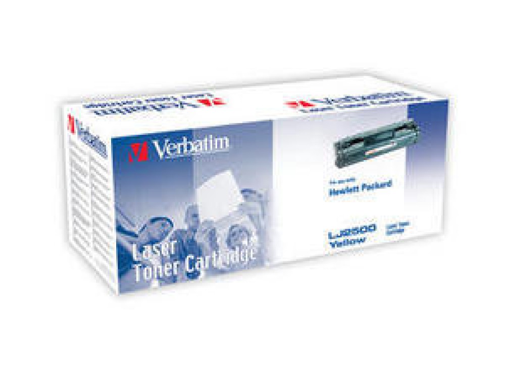 Verbatim HP Colour LJ2500 4000 Page Yellow Toner Giallo